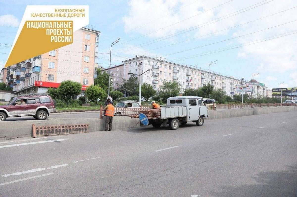 Отдельные полосы для автобусов начали строить в Улан-Удэ